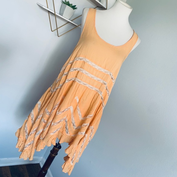 New! Free People • Voile & Lace Slip Dress • XS - Picture 3 of 16